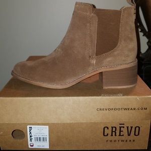Crevo Suede Chelsea Bootie